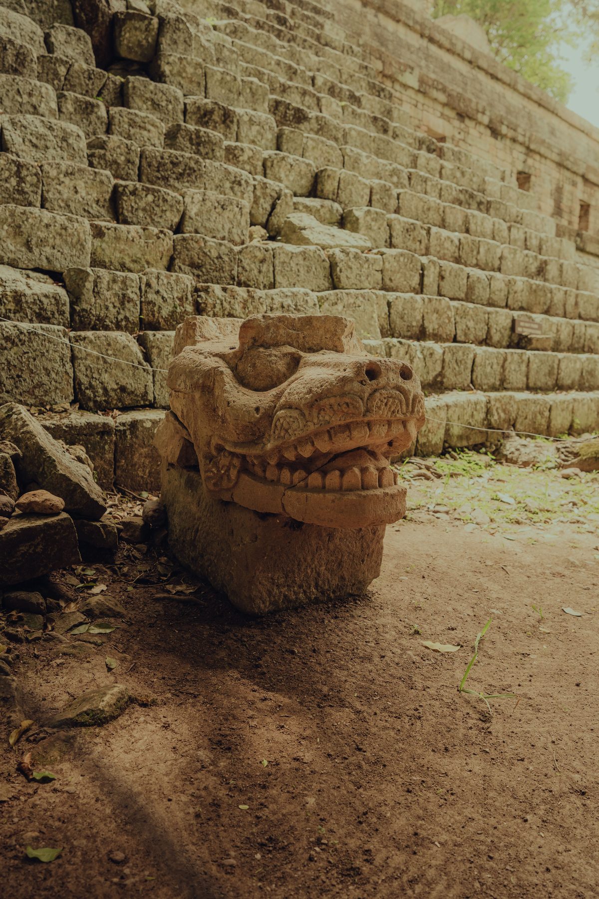Escultura Maya Copán