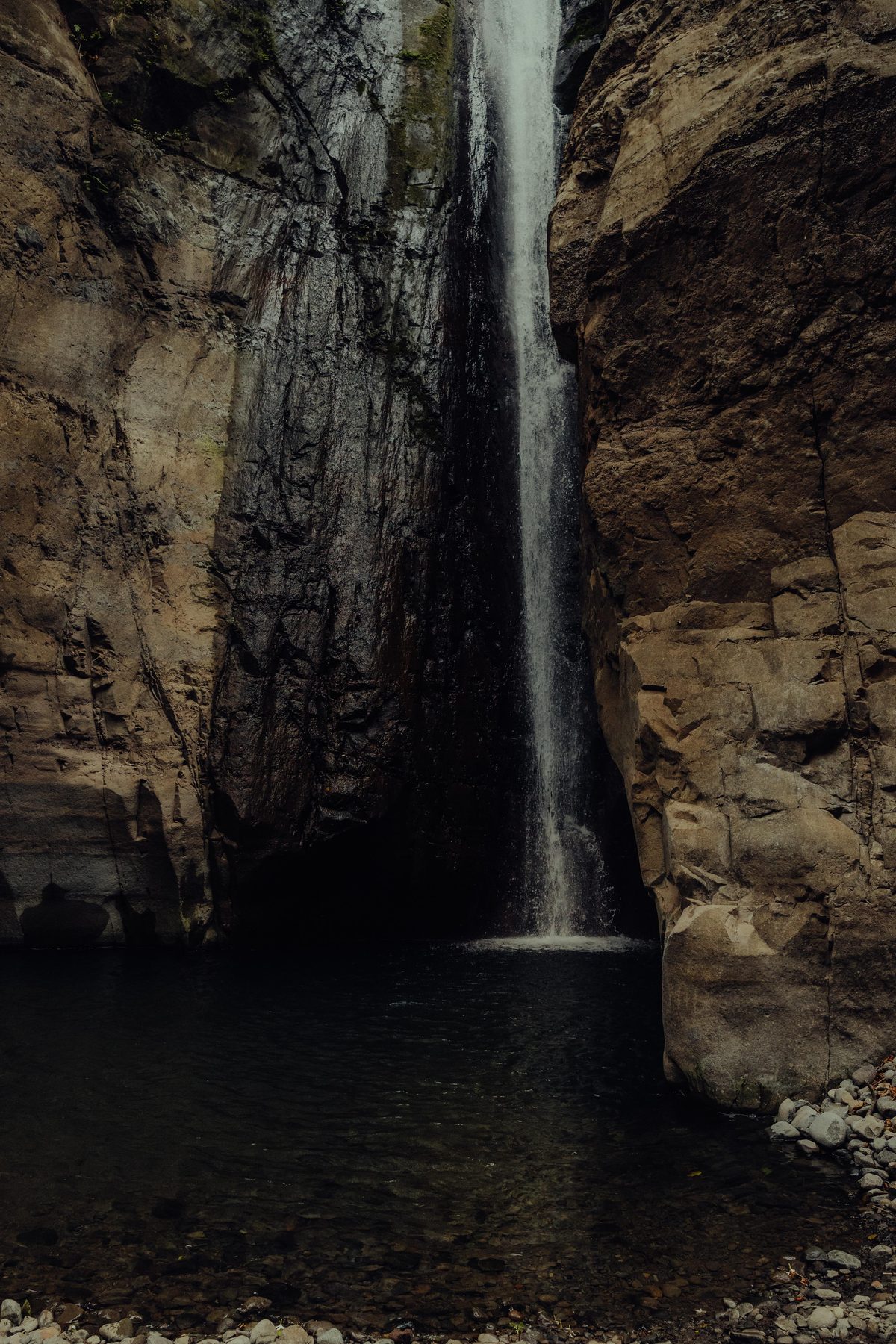 Cascada Tamanique cañón